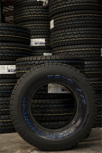 Toyo Tires Open Country A/T at Mascaró-Porter warehouse in Puerto Rico